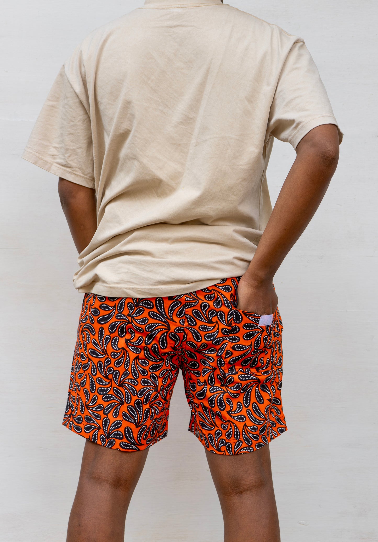 Orange Classic Shorts