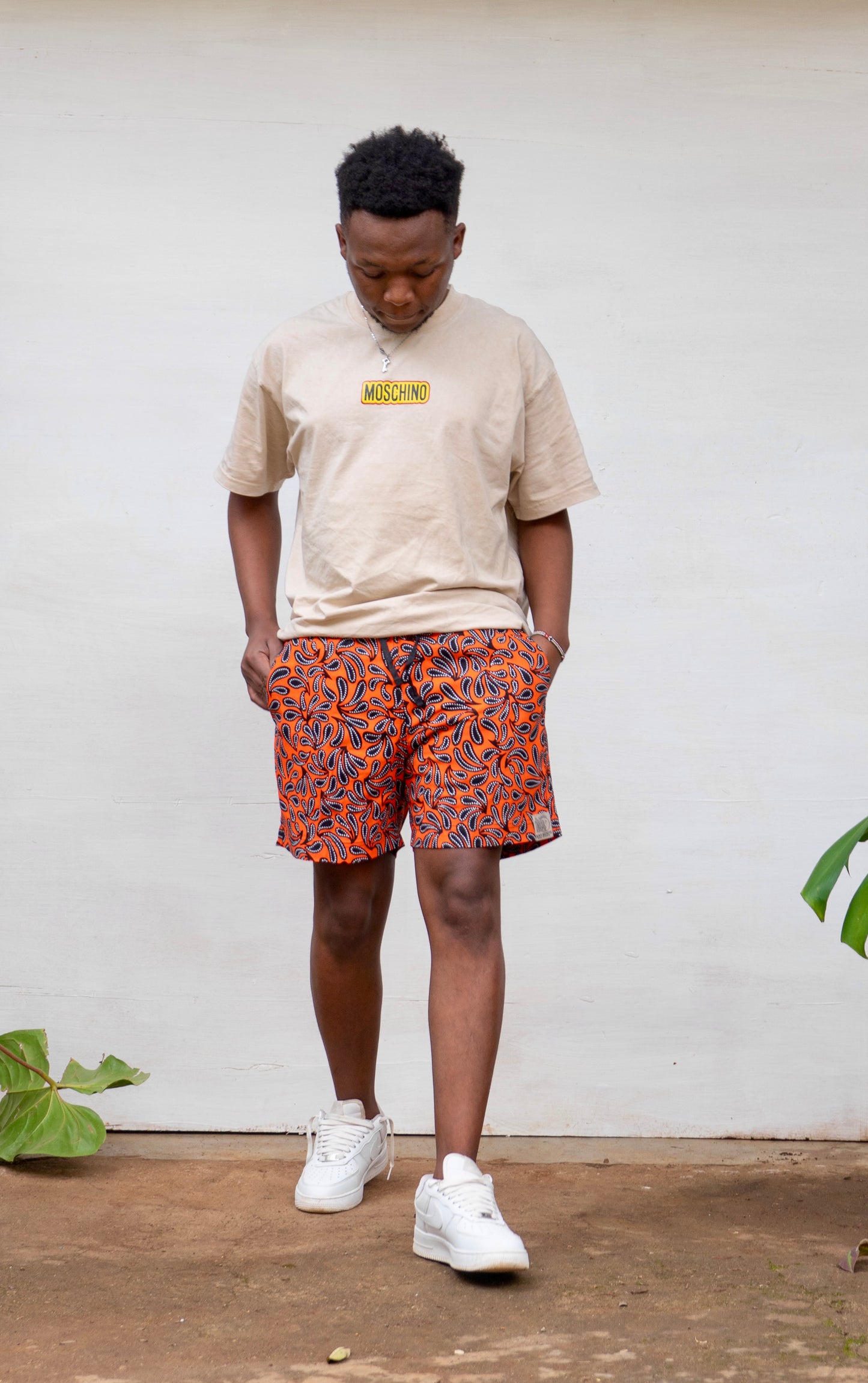 Orange Classic Shorts