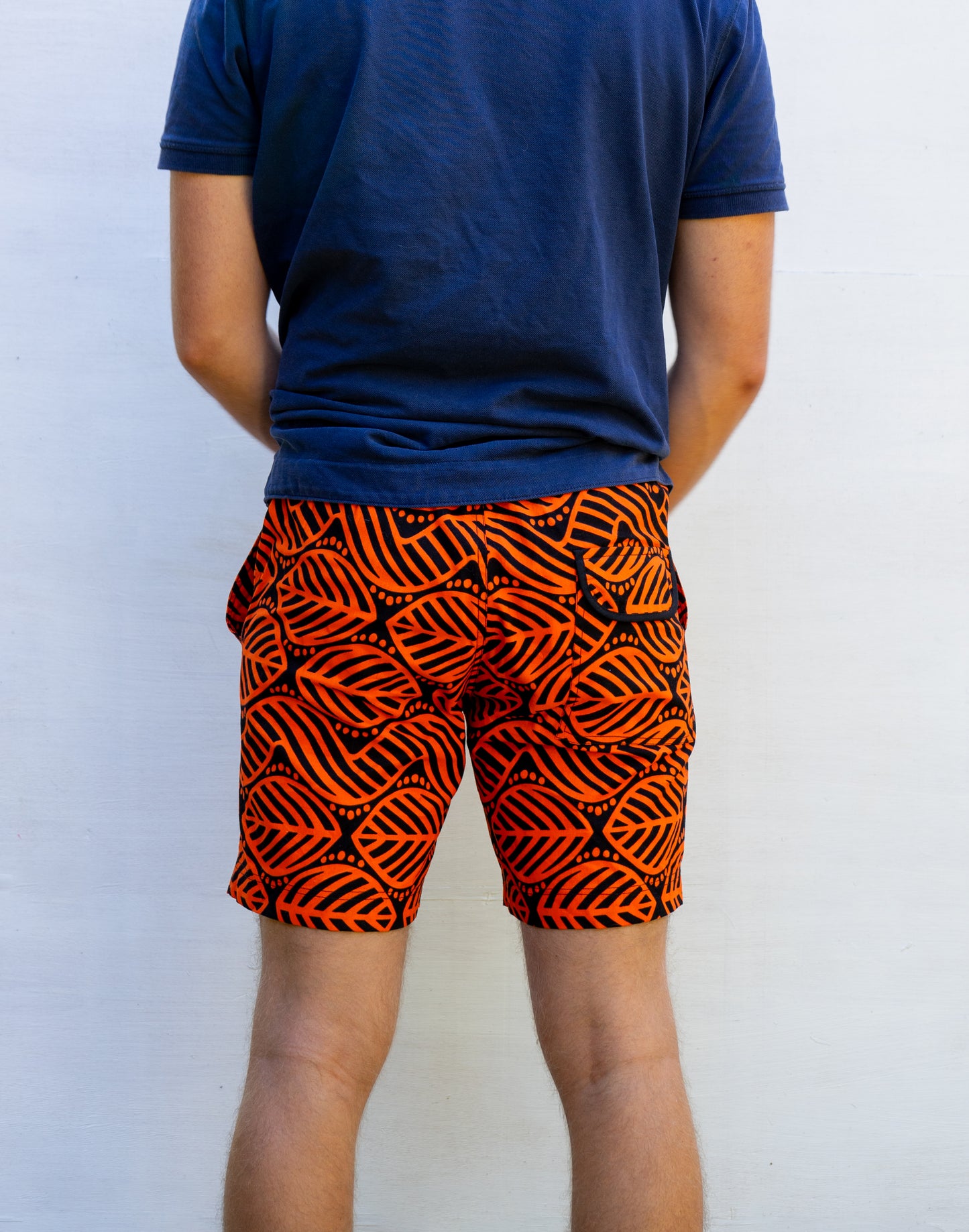 Orange Leaves Classic Shorts