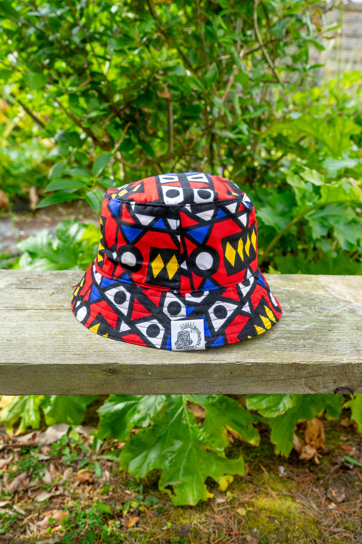 Red Tribal Bucket Hat