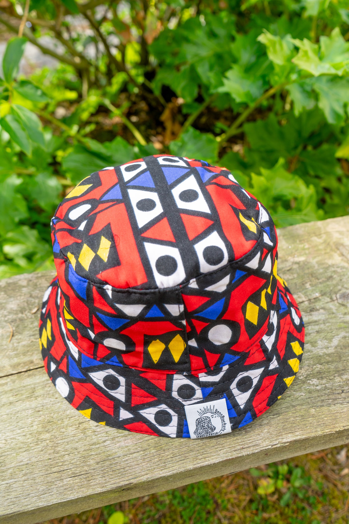 Red Tribal Bucket Hat