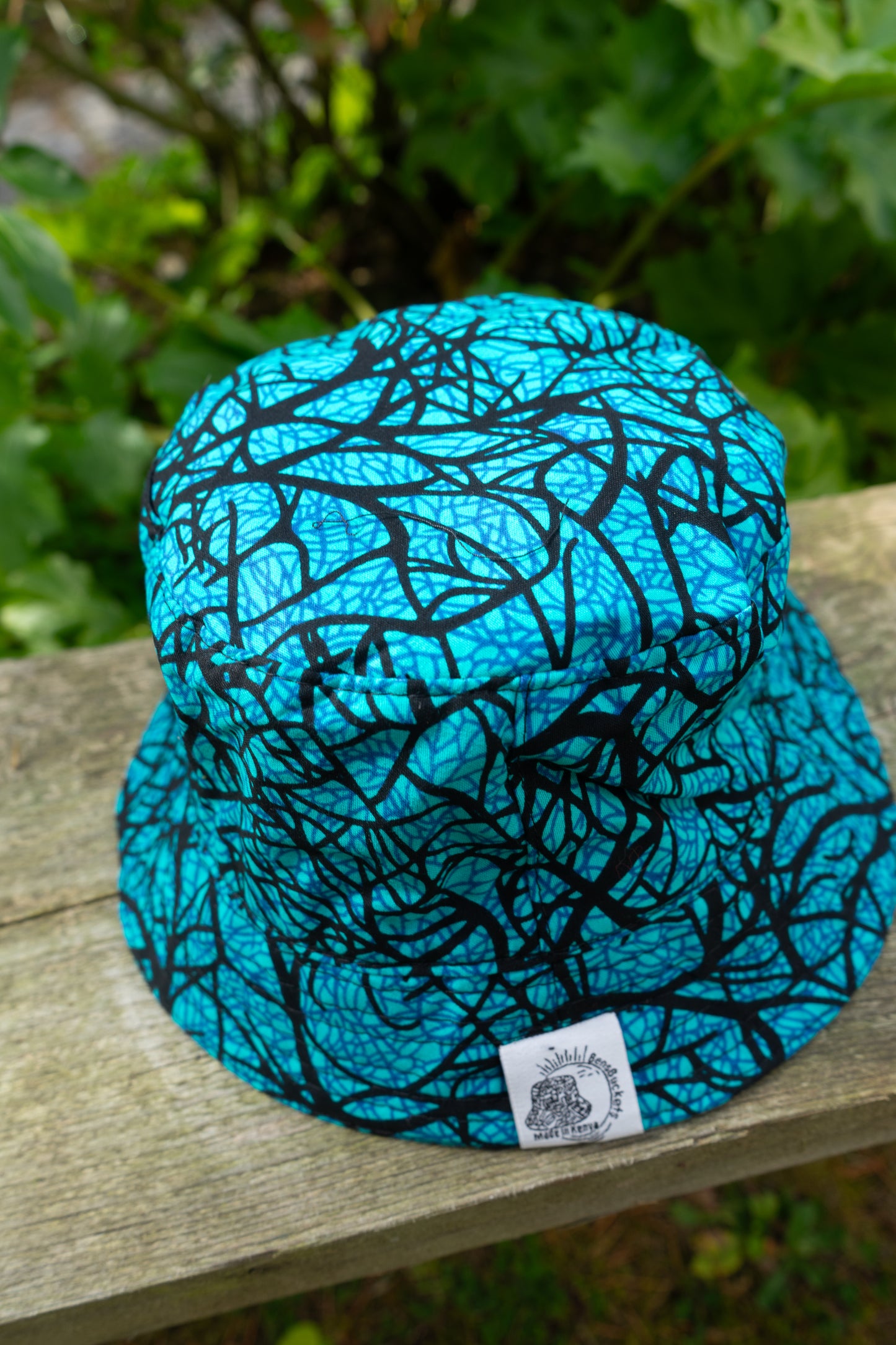 Blue Jungle Bucket Hat