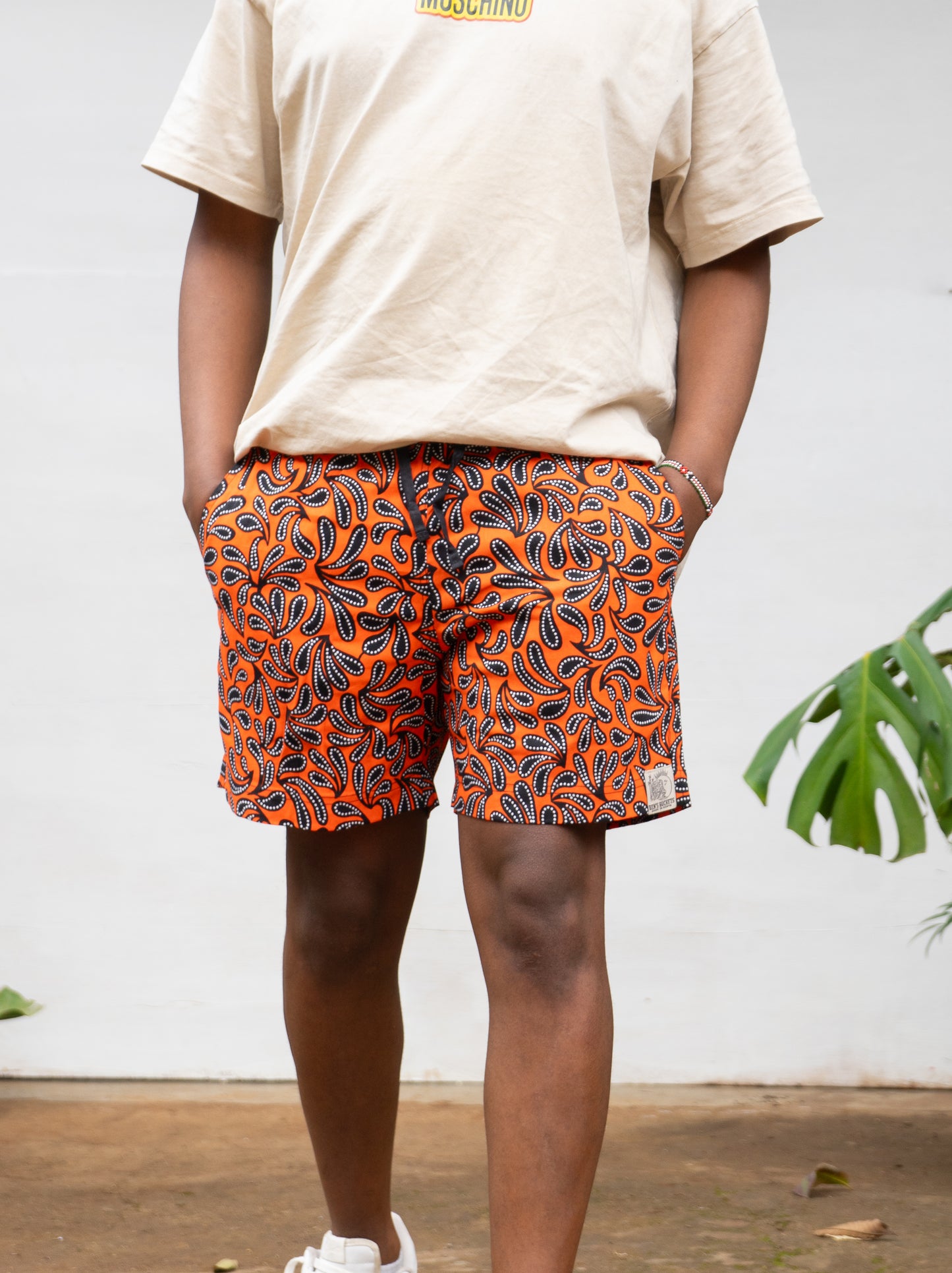 Orange Classic Shorts