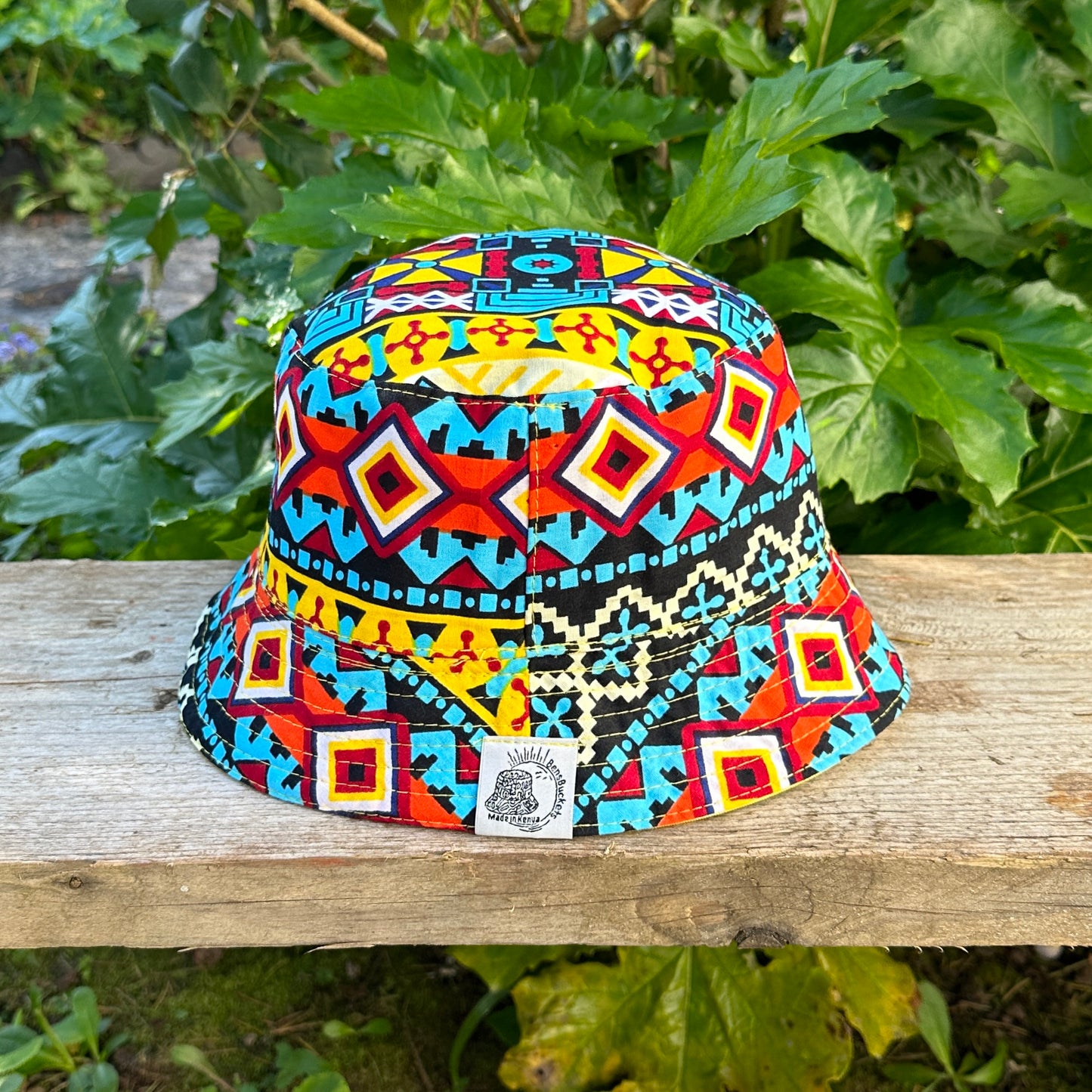 Yellow Reversible Bucket Hat