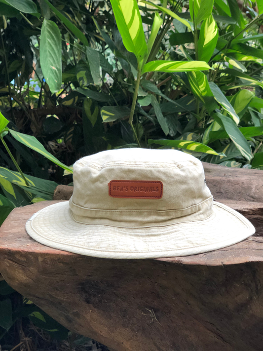 Bush Hat - Faded  Cream