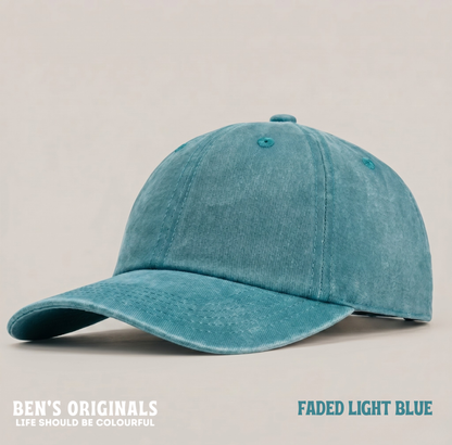 Customisable Faded Cotton Cap