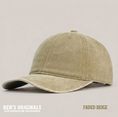 Customisable Faded Cotton Cap
