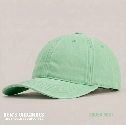Customisable Faded Cotton Cap