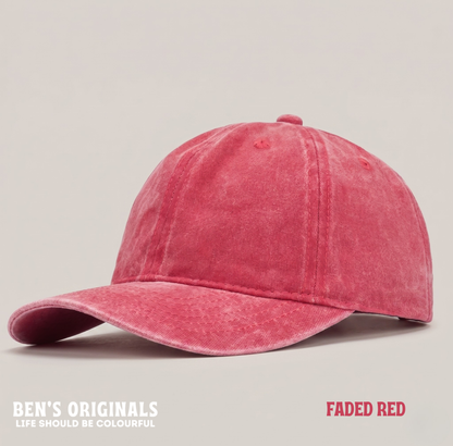 Customisable Faded Cotton Cap