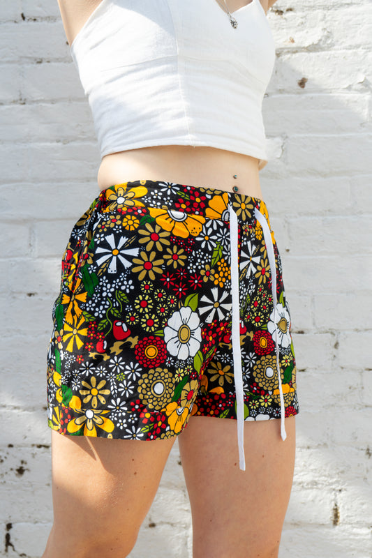 Wild Flowers Short Shorts