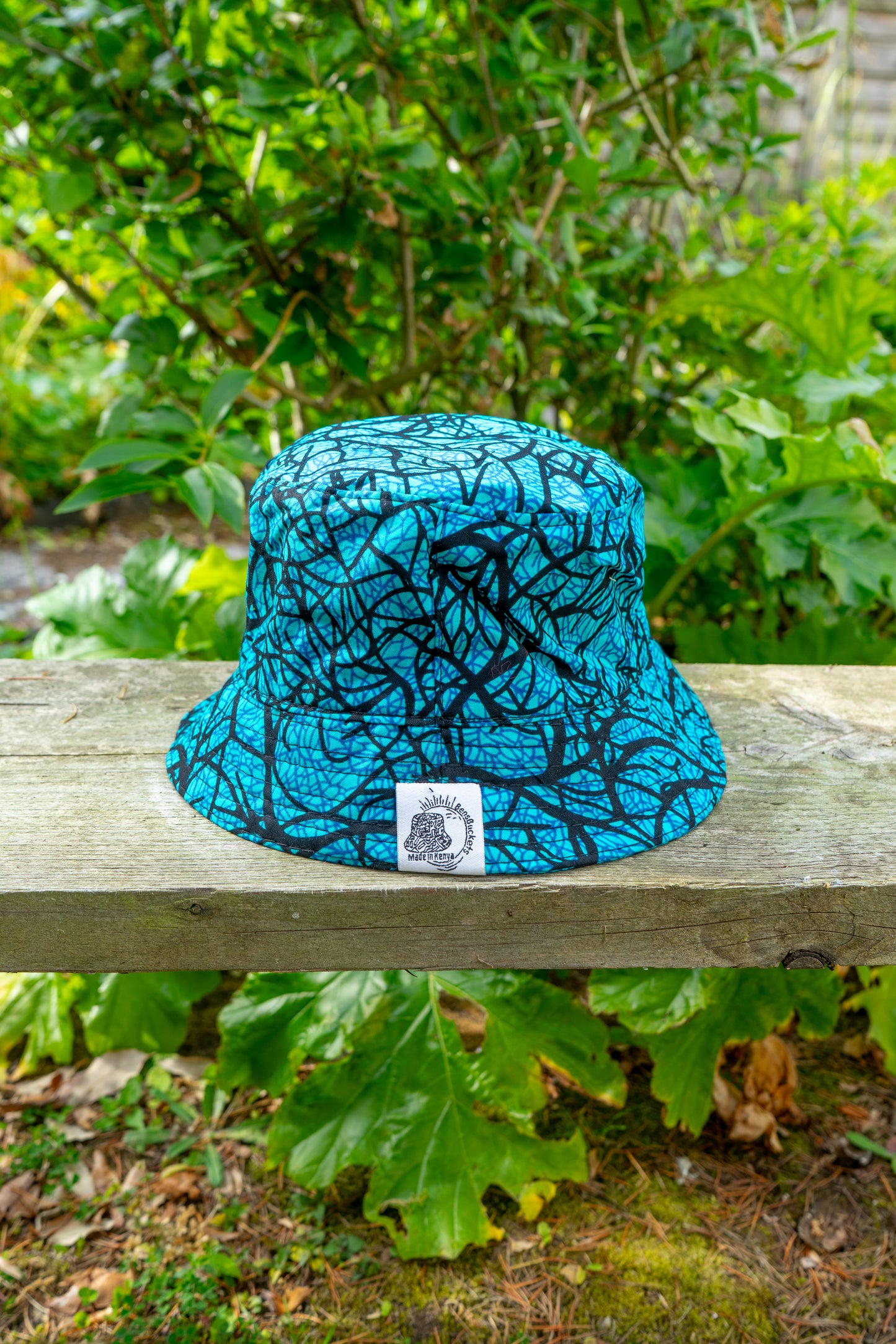 Blue Jungle Bucket Hat