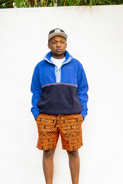 Orange Leaves Classic Shorts
