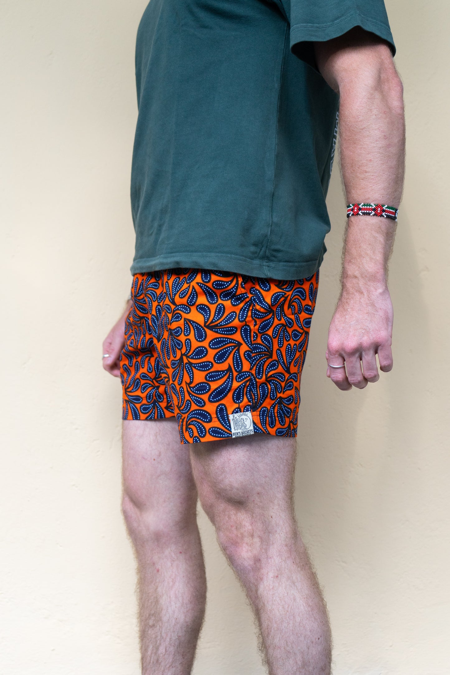 Orange Classic Shorts