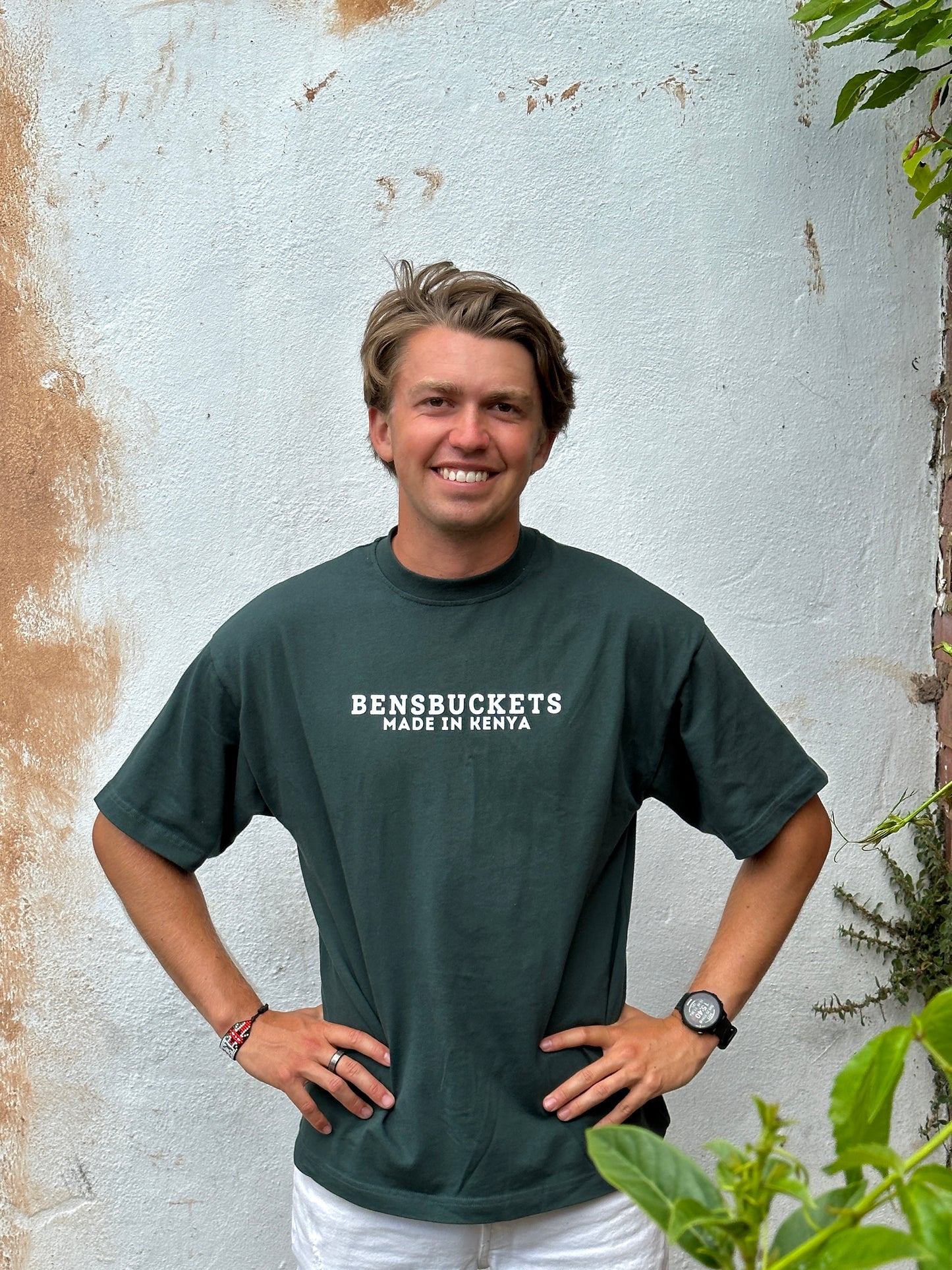 Dark Green Oversized T-Shirt