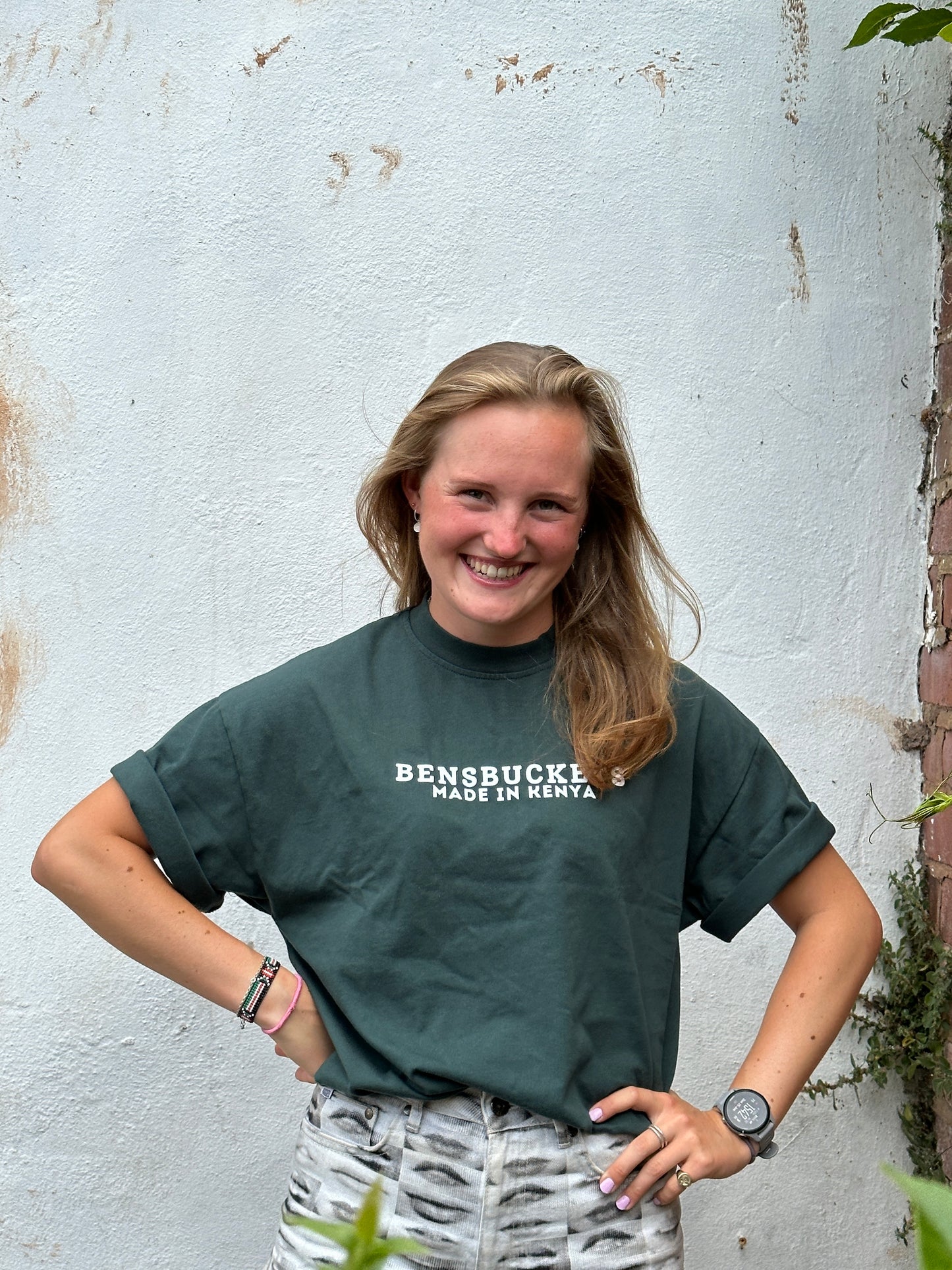 Dark Green Oversized T-Shirt